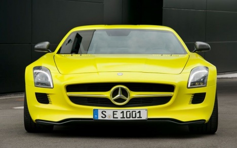 Mercedes SLS AMG E-CELL prototype